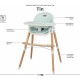 Scaun de masa 2 in 1 reglabil Tin Cu tavita si husa detasabile Suport pentru picioare reglabil Conform cu standardul european de