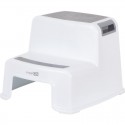 Scaunel Inaltator WC in Doua Trepte Suprafata antiderapanta FreeON White & Grey
