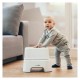 Scaunel Inaltator WC in Doua Trepte Suprafata antiderapanta FreeON White & Grey