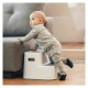 Scaunel Inaltator WC in Doua Trepte Suprafata antiderapanta FreeON White & Grey