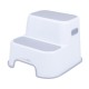 Scaunel Inaltator WC in Doua Trepte Suprafata antiderapanta FreeON White & Grey