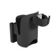 Suport Multifunctional Pahar / Biberon / Telefon pentru Carucior FreeON Black