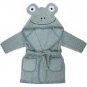 Halat de baie cu urechi Frog Cu buzunare Cu cordon Bubaba 9 - 24 luni Marime 86/92 Green