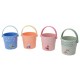 Joueco - Set 4 galetuse de baie si pentru stivuit 17 cm 0 luni+ Multicolor
