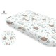 MimiNu - Cearceaf cu elastic Din bumbac certificat Oeko Tex Standard 100 Pentru pat 160x80 cm Lulu Natural