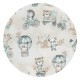 MimiNu - Aparatoare pentru patut 120x60 cm Din bumbac certificat Oeko Tex Standard 100 Cu inaltimea de 30 cm Cu panglici Design 