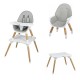 Scaun de masa 3 in 1 Multifunctional Eos Cu tavita reglabila si detasabila Conform cu standardul european de securitate EN 14988