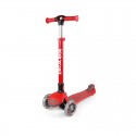 Trotineta pliabila Cu roti luminoase Reglabila in inaltime Kick`n`Roll 3-12 ani Red
