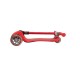 Trotineta pliabila Cu roti luminoase Reglabila in inaltime Kick`n`Roll 3-12 ani Red