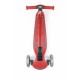 Trotineta pliabila Cu roti luminoase Reglabila in inaltime Kick`n`Roll 3-12 ani Red
