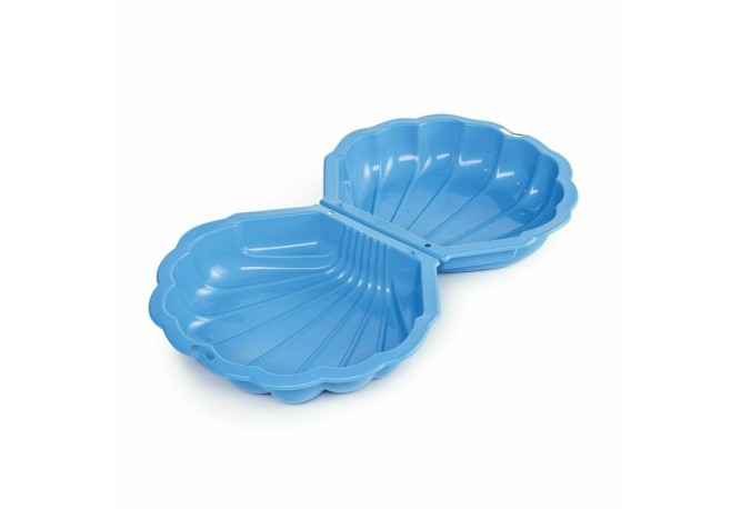 Cutie de nisip dubla Shell Paradiso Toys 102 x 88x 20 cm Albastru