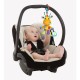 Jucarie pentru carucior scoica auto si patut Jerry Giraffe Munchimal 32 cm Playgro