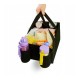 Petite&Mars - Organizator auto Pliabil 32 x 26 x 18 cm Negru