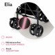 Lionelo - Carucior sport Elia Cu husa de picioare Cu plasa de tantari Conform cu standardul european de securitate EN1888-1 Alba