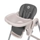 Lionelo - Scaun de masa Reglabil 4 Pozitii pe inaltime Spatar reglabil in 3 pozitii Pliabil Zanna din Metal Conform cu standardu