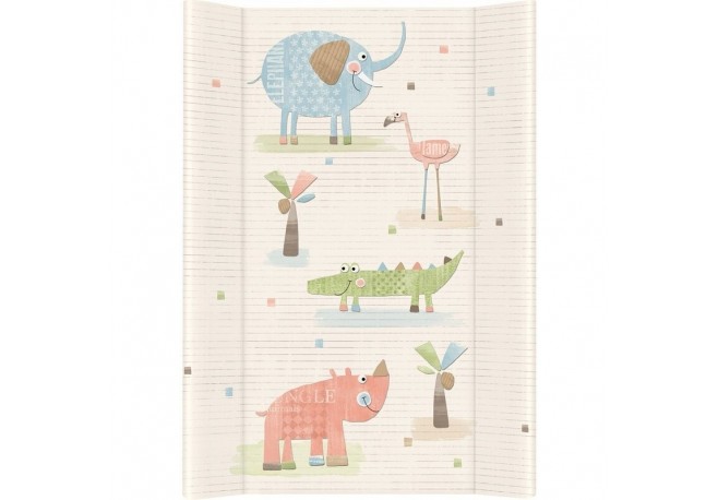 Ceba Baby - Saltea de infasat Cu Intaritura 70x50 cm Jungle