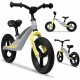 Lionelo - Bicicleta usoara Bart Tour Fara pedale Cu cadru din magneziu Cu ghidon si sa reglabile Greutate 3.8 Kg 12 inch Conform