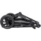 Carucior 3 in 1 Trio Comfort Cu cadru din aluminiu Cu landou intarit Reversibil Scoica auto Parte sport cu sezut reversibil Gean