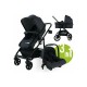 Carucior transformabil 3 in 1 Trio Easy Cu parte sport transformabila in landou scoica auto husa picioare husa ploaie suport pah