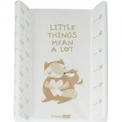 Saltea de infasat cu taliometru Soft Love FreeON 70 x 50 cm Foxy