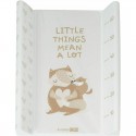 Saltea de infasat cu taliometru Soft Love FreeON 70 x 50 cm Foxy