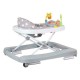Premergator copii Walker Cu muzica si lumini Cu roti Conform cu standardul european de securitate EN1273:2020 FreeON ZOO Grey