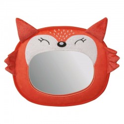 Oglinda auto pentru supraveghere bebelusi Fox FreeON Orange