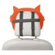 Oglinda auto pentru supraveghere bebelusi Fox FreeON Orange