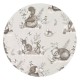 MimiNu - Prosop mare cu gluga Dimensiune 100x100 cm Din bumbac si thermo fleece Materiale certificate Oeko Tex Standard 100 Desi