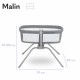 Lionelo - Patut balansoar Malin 3 in 1 Pliabil 0-9 kg Geanta Transport Asamblare Rapida Ultra-Usor Conform cu standardele europe