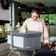 Lionelo - Patut balansoar Malin 3 in 1 Pliabil 0-9 kg Geanta Transport Asamblare Rapida Ultra-Usor Conform cu standardele europe
