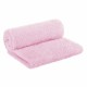 Bocioland - Paturica pufoasa pentru copii Din fleece Dimensiune mare 80 x 100 cm Pink