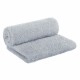 Bocioland - Paturica pufoasa pentru copii Din fleece Dimensiune mare 80 x 100 cm Gray