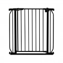 Lionelo - Poarta de siguranta prin presiune Truus Slim 105 cm Conform cu standardul europeane de securitate EN1930 Negru Onyx