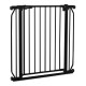 Lionelo - Poarta de siguranta prin presiune Truus Slim 105 cm Conform cu standardul europeane de securitate EN1930 Negru Onyx