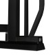 Lionelo - Poarta de siguranta prin presiune Truus Slim 105 cm Conform cu standardul europeane de securitate EN1930 Negru Onyx