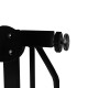 Lionelo - Poarta de siguranta prin presiune Truus Slim 105 cm Conform cu standardul europeane de securitate EN1930 Negru Onyx