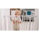 Lionelo - Poarta de siguranta prin presiune Truus Slim 105 cm Conform cu standardul europeane de securitate EN1930 Negru Onyx