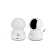 Lionelo - Videofon Babyline 8.2  Cu termometru Cu melodii Cu comunicare in 2 sensuri Alb