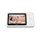 Lionelo - Videofon Babyline 8.2  Cu termometru Cu melodii Cu comunicare in 2 sensuri Alb