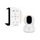 Lionelo - Videofon Babyline 8.2  Cu termometru Cu melodii Cu comunicare in 2 sensuri Alb