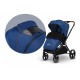 Lionelo - Carucior Mika 2 in 1 Cadru din aluminiu Cu landou intarit si salteluta moale Reversibil Maner ajustabil Plasa de tanta