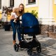 Lionelo - Carucior Mika 2 in 1 Cadru din aluminiu Cu landou intarit si salteluta moale Reversibil Maner ajustabil Plasa de tanta