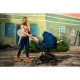 Lionelo - Carucior Mika 2 in 1 Cadru din aluminiu Cu landou intarit si salteluta moale Reversibil Maner ajustabil Plasa de tanta