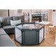 Tarc de joaca pentru bebe Hexagonal Cu 4 manere Intrare cu fermoar Cu geanta de transport 117 x 67 x 67 cm Conform cu standardul