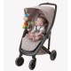 Jucarie mare pentru carucior scoica auto si patut Cu jucarie de dentitie Cu sunete Activity Friend Clip Clop 39 cm Playgro