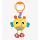 Jucarie cu vibratii pentru carucior scoica auto si patut Wiggling Bertie Bee 23 cm Playgro