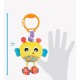 Jucarie cu vibratii pentru carucior scoica auto si patut Wiggling Bertie Bee 23 cm Playgro