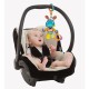 Jucarie pentru carucior scoica auto si patut Cu jucarie de dentitie Zoe Zebra Munchimal 32 cm Playgro