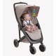 Jucarie pentru carucior scoica auto si patut Cu jucarie de dentitie Zoe Zebra Munchimal 32 cm Playgro